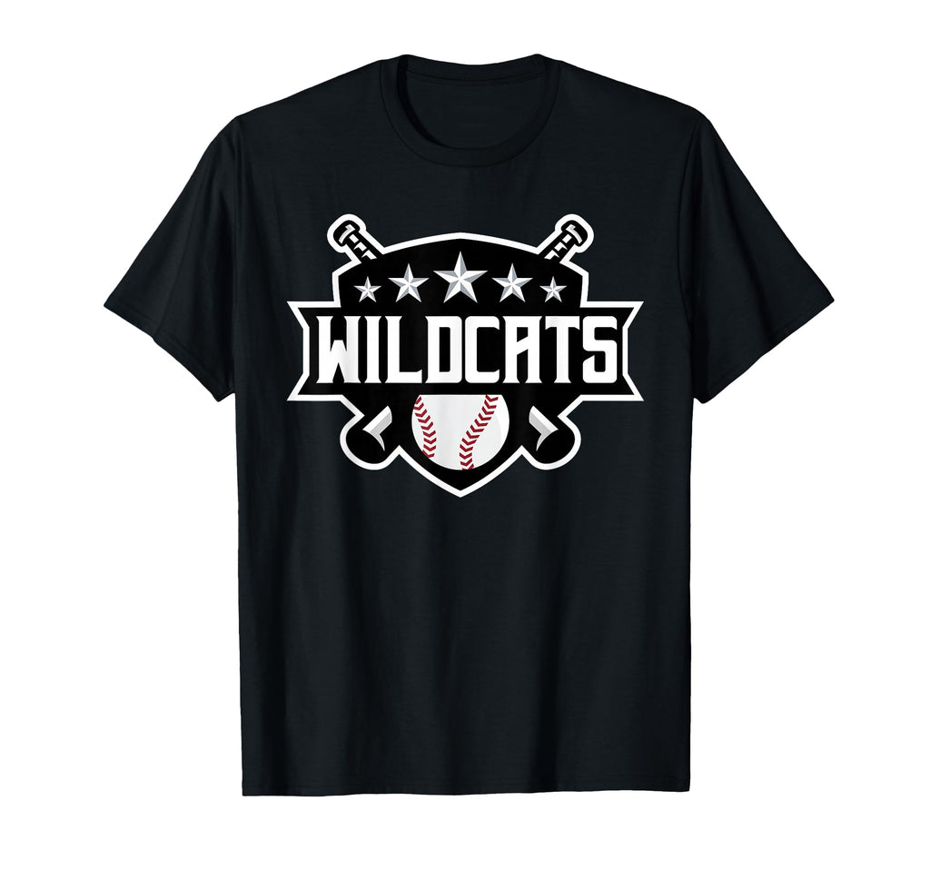 Wildcats Baseball Sports Game Day T-Shirt - Trendy Graphic Men Women - T-Shirt, Sweatshirt, Hoodie
