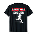 Austria Soccer Lovers Jersey T-Shirt - Casual Everyday Wear for Adults - T-Shirt, Sweatshirt, Hoodie