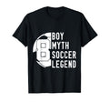 8 Years Myth Soccer Legend 8Th Birthday T-Shirt - Custom Art Print Unisex - T-Shirt, Sweatshirt, Hoodie