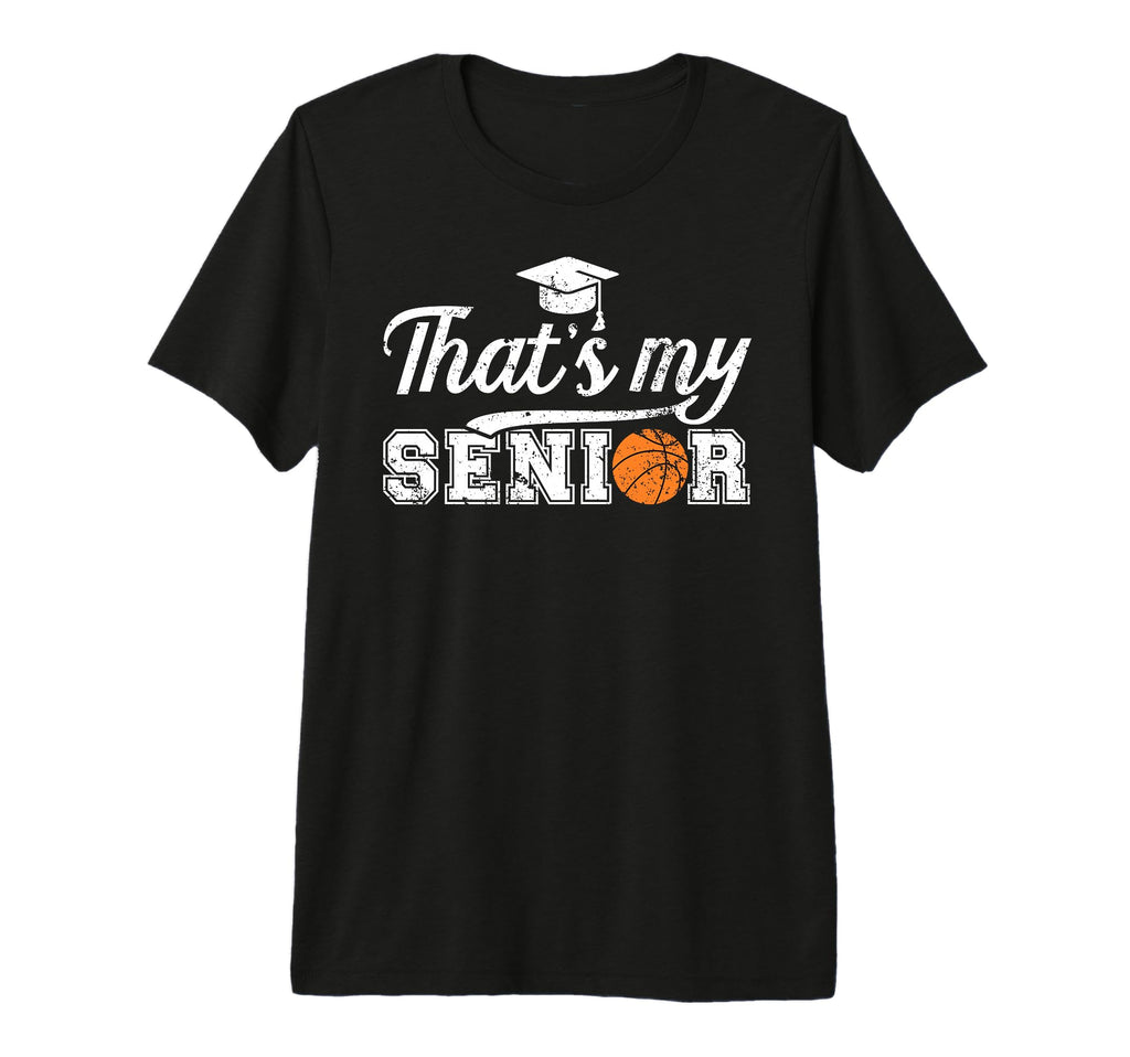 Mens Proud Basketball Senior Dad T-Shirt - Graphic Print for Adults - T-Shirt, Sweatshirt, Hoodie