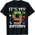 Retro 9th Birthday Boy Level 9 Video Gamer Pixel - Adult & Kids T-Shirts, Sweatshirts & Hoodies apparel design preview 1