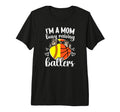 Im Mom Busy Raising Ballers Softball T-Shirt - Streetwear Style for Adults - T-Shirt, Sweatshirt, Hoodie