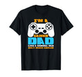 Gamer Dad Fathers Day Video Gaming T-Shirt - Minimalist Print Men Women - T-Shirt, Sweatshirt, Hoodie
