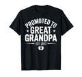 Promoted To Great Grandpa Est 2027 T-Shirt - Aesthetic Graphic Men Women - T-Shirt, Sweatshirt, Hoodie