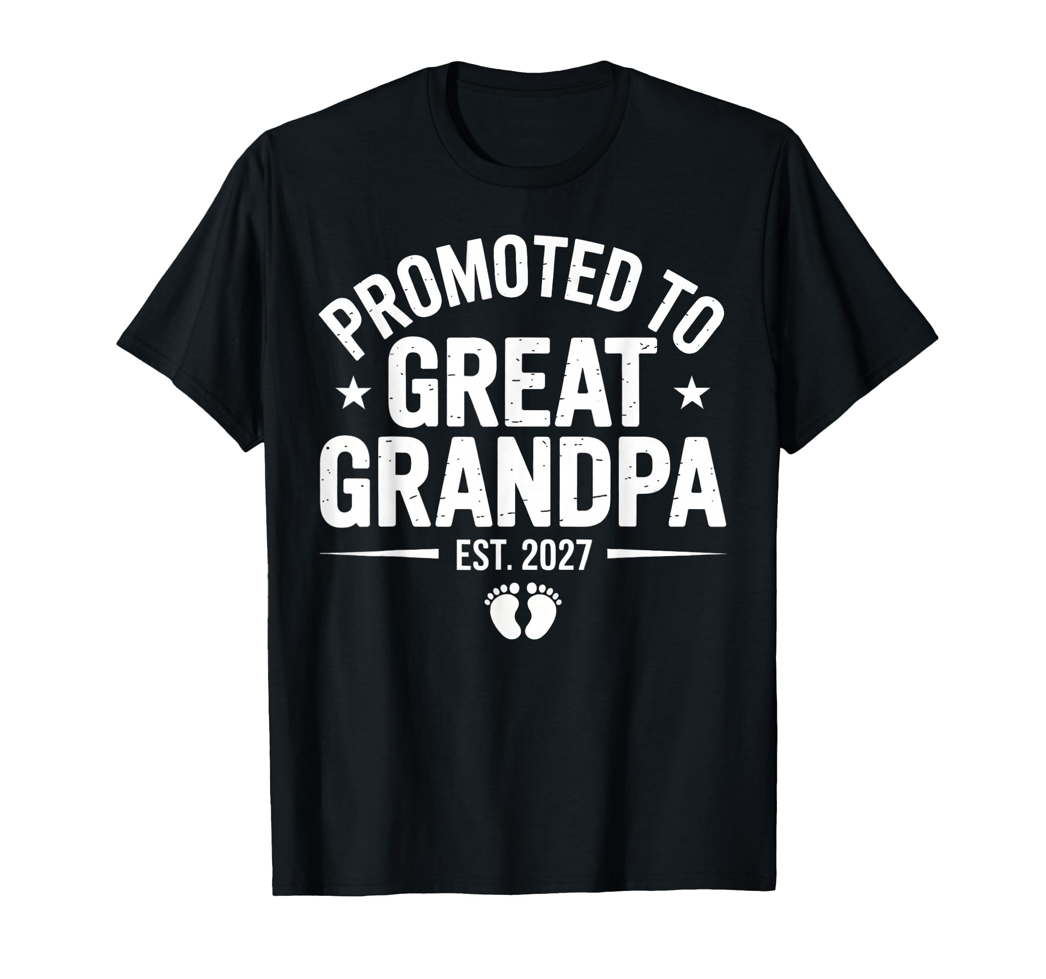 Promoted To Great Grandpa Est 2027 T-Shirt - Aesthetic Graphic Men Women - T-Shirt, Sweatshirt, Hoodie