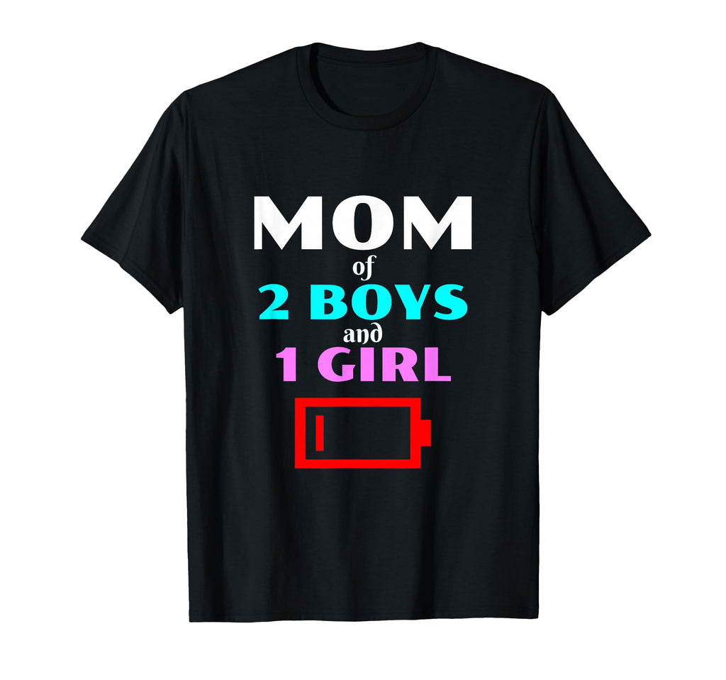 Tired Mom 2 And 1 Funny Mother T-Shirt - Casual Everyday Wear Men Women - T-Shirt, Sweatshirt, Hoodie