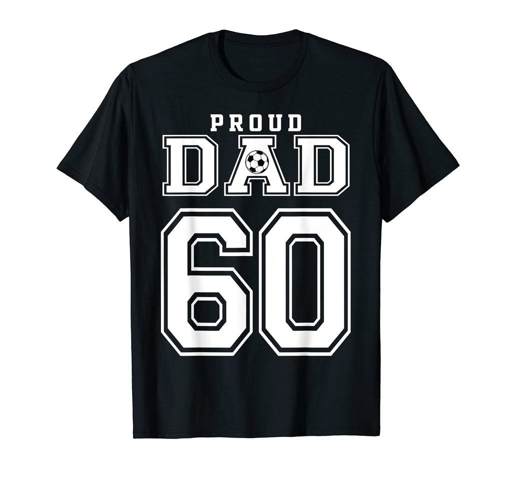 Number 60 Custom Proud Soccer Futbol T-Shirt - Custom Art Print Men Women - T-Shirt, Sweatshirt, Hoodie