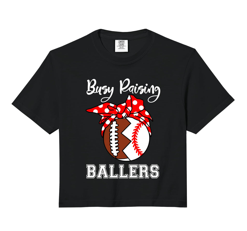 Busy Raising Ballers Funny Sweatshirt - Streetwear Style for Adults - T-Shirt, Sweatshirt, Hoodie