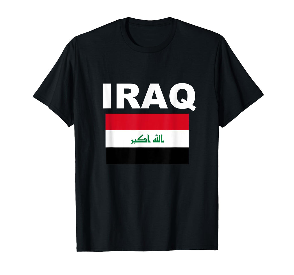 Flag Iraq Iraqi Pride Flags Jersey T-Shirt - Aesthetic Graphic for Adults - T-Shirt, Sweatshirt, Hoodie