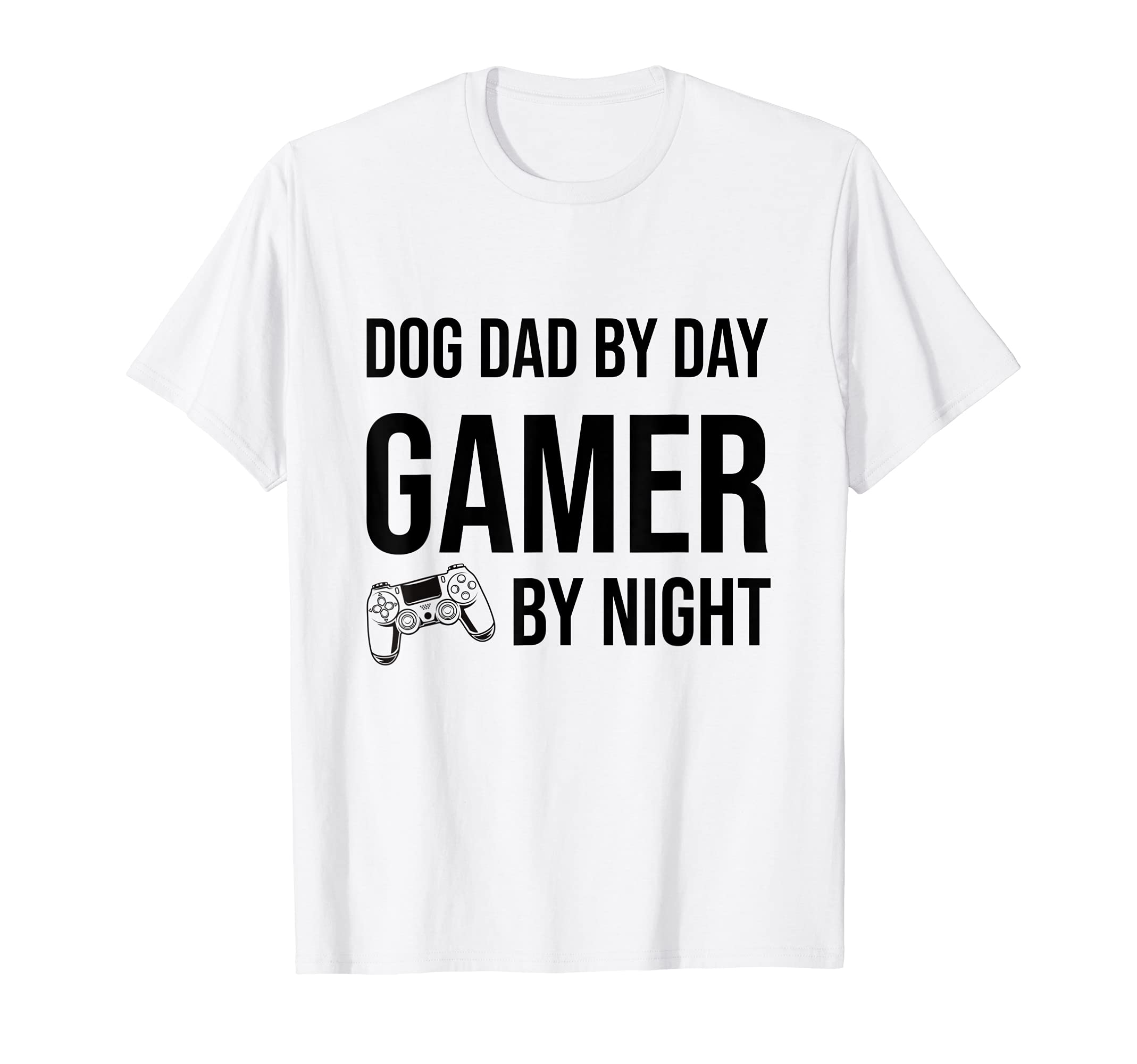 Mens Dog Dad Day Gamer Night Fathers Day T-Shirt - Trendy Graphic Unisex - T-Shirt, Sweatshirt, Hoodie