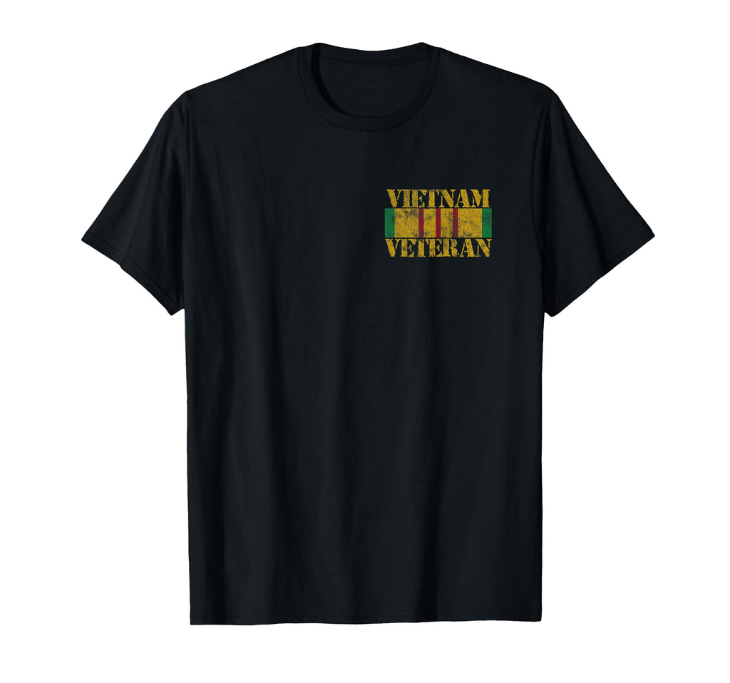 Vietnam Veteran Flag Service Ribbon Patch T-Shirt - Unique Graphic Unisex - T-Shirt, Sweatshirt, Hoodie