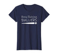 Womens Busy Raising Ballers Baseball Moms T-Shirt - Graphic Print Men Women - T-Shirt, Sweatshirt, Hoodie