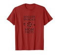 Soccer Snacks Mom Facts T-Shirt - Custom Art Print Men Women - T-Shirt, Sweatshirt, Hoodie