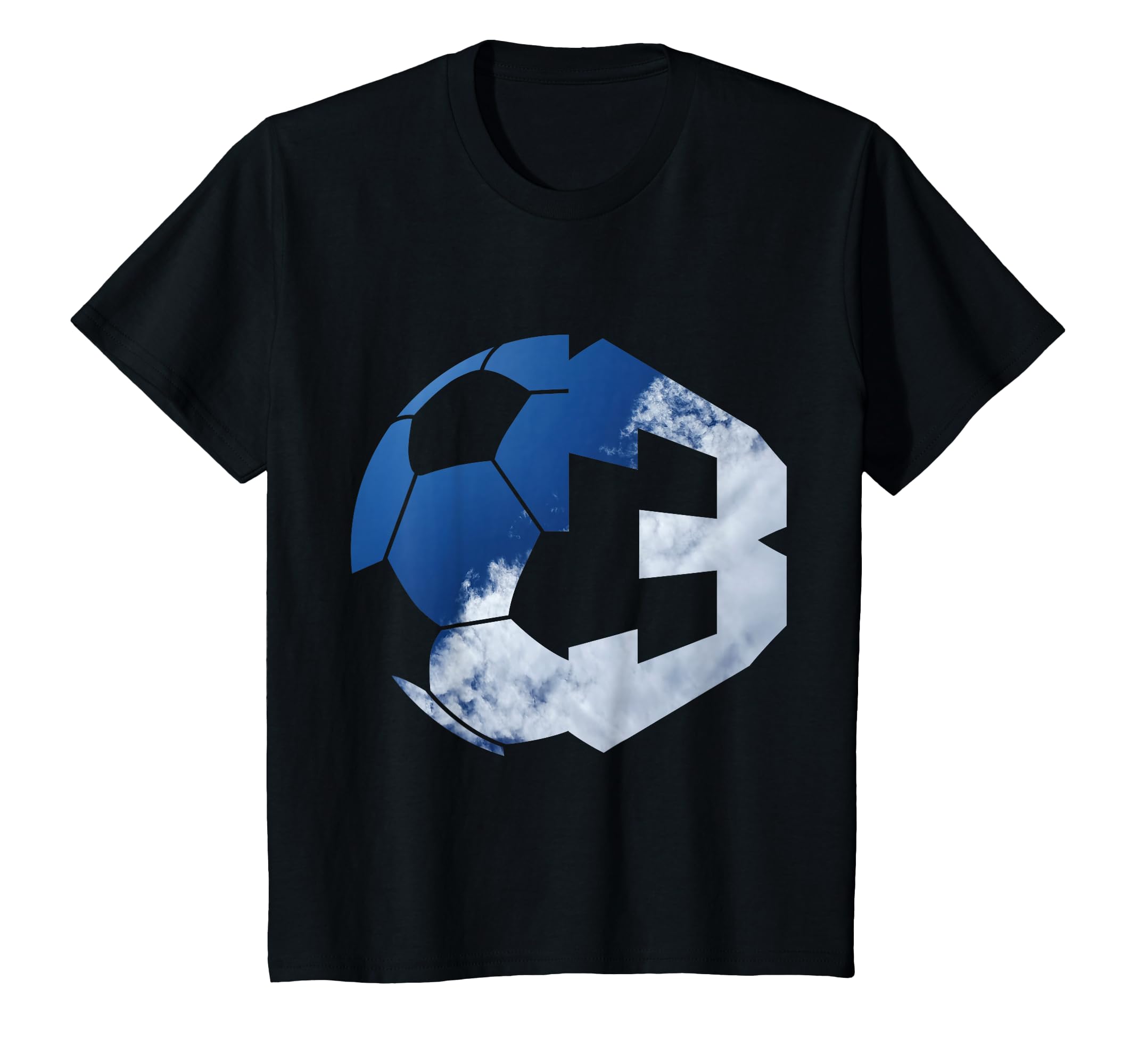 Number 3 Years Soccer 3Rd Birthday T-Shirt - Fun Novelty Design Unisex - T-Shirt, Sweatshirt, Hoodie