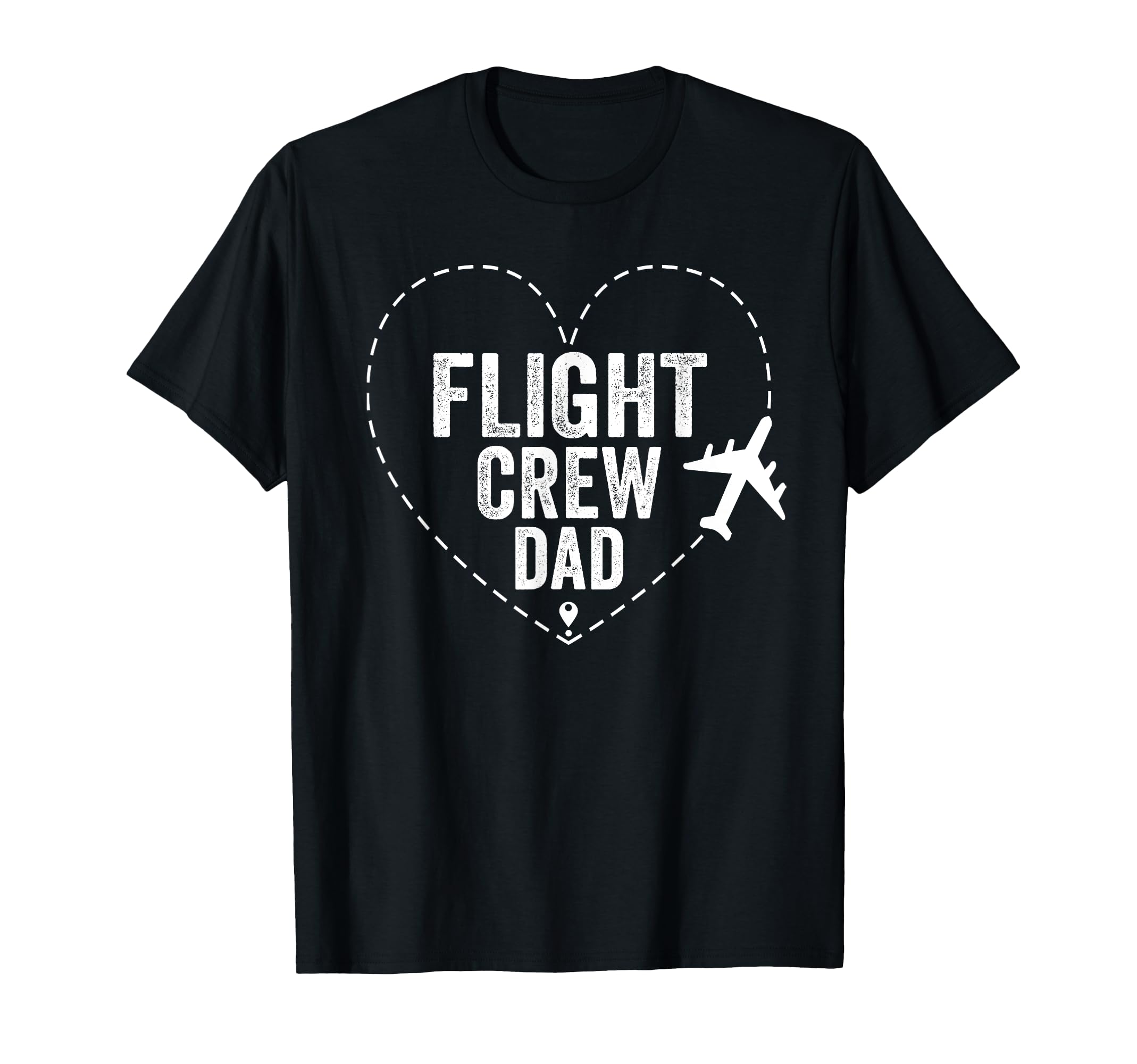 Flight Crew Dad Airplane Family T-Shirt - Graphic Print for Adults - T-Shirt, Sweatshirt, Hoodie