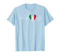 Heartbeat Italian Italy Soccer Funny T-Shirt - Streetwear Style Men Women - T-Shirt, Sweatshirt, Hoodie