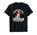 Humans Hurt My Head Happy Cavalier T-Shirt - Minimalist Print for Adults - T-Shirt, Sweatshirt, Hoodie