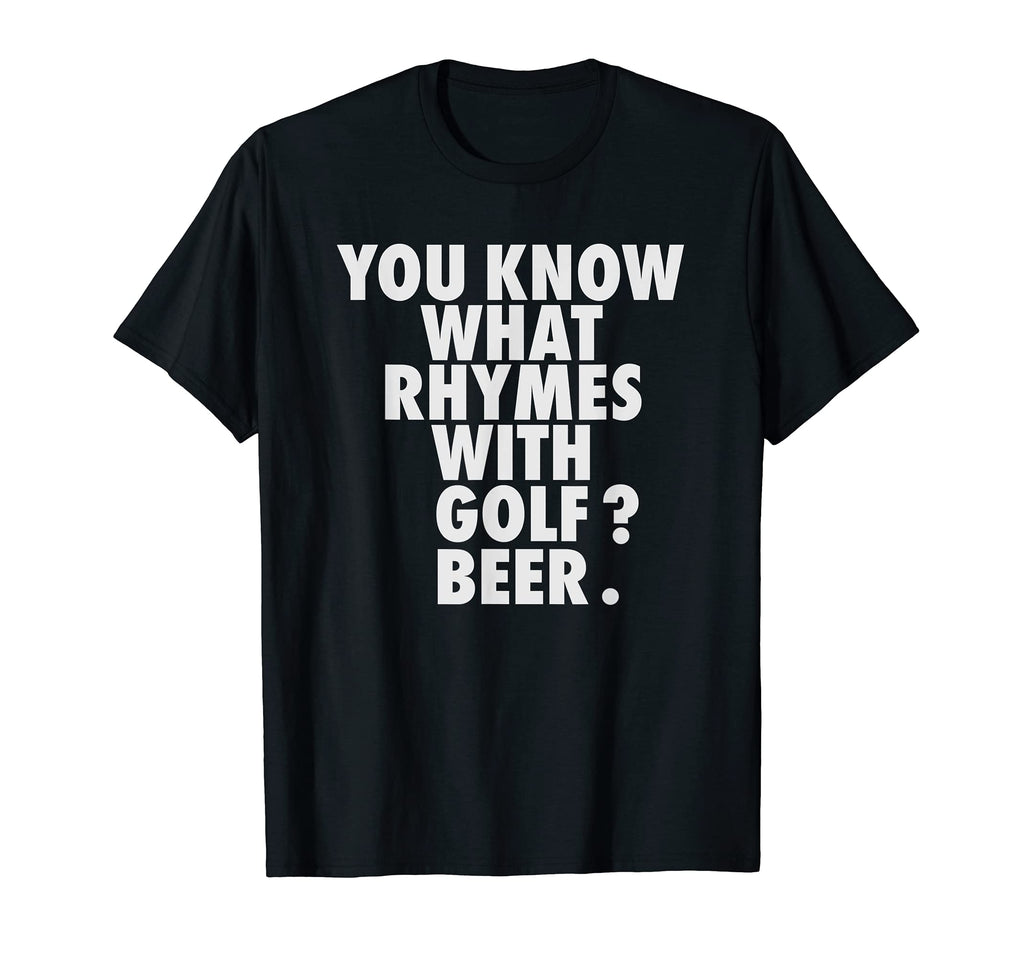 Mens Funny Golf Beer Fathers Day Gift Dad T-Shirt - Novelty Apparel Unisex - T-Shirt, Sweatshirt, Hoodie