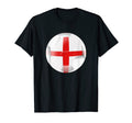 England Soccer Soccer Ball English Flag T-Shirt - Minimalist Print Unisex - T-Shirt, Sweatshirt, Hoodie
