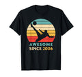 17Th Birthday Gift Soccer Awesome Since T-Shirt - Streetwear Style Unisex - T-Shirt, Sweatshirt, Hoodie