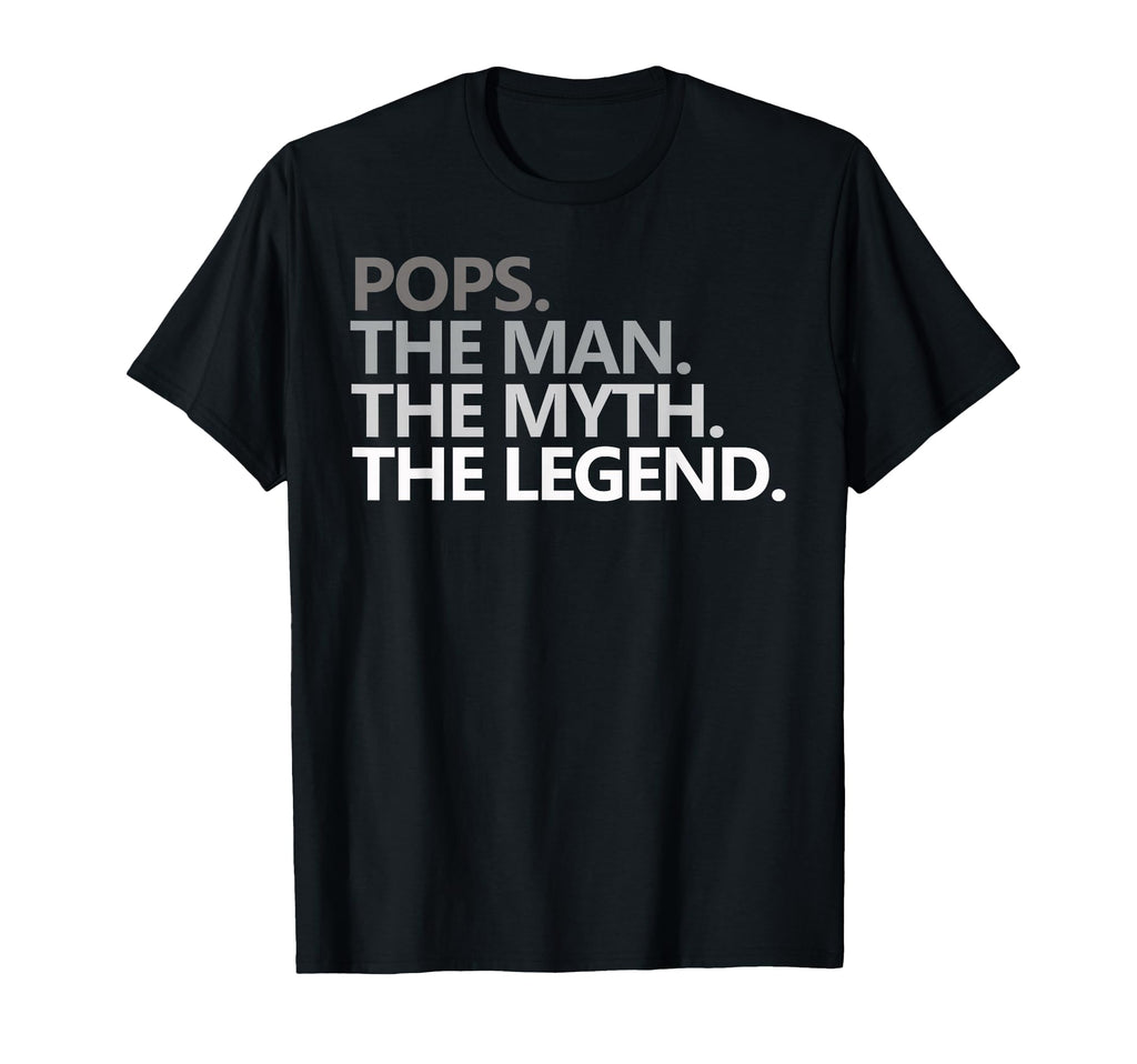 Pops Myth Legend Grandpa T-Shirt - Streetwear Style Unisex - T-Shirt, Sweatshirt, Hoodie