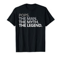 Pops Myth Legend Grandpa T-Shirt - Streetwear Style Unisex - T-Shirt, Sweatshirt, Hoodie
