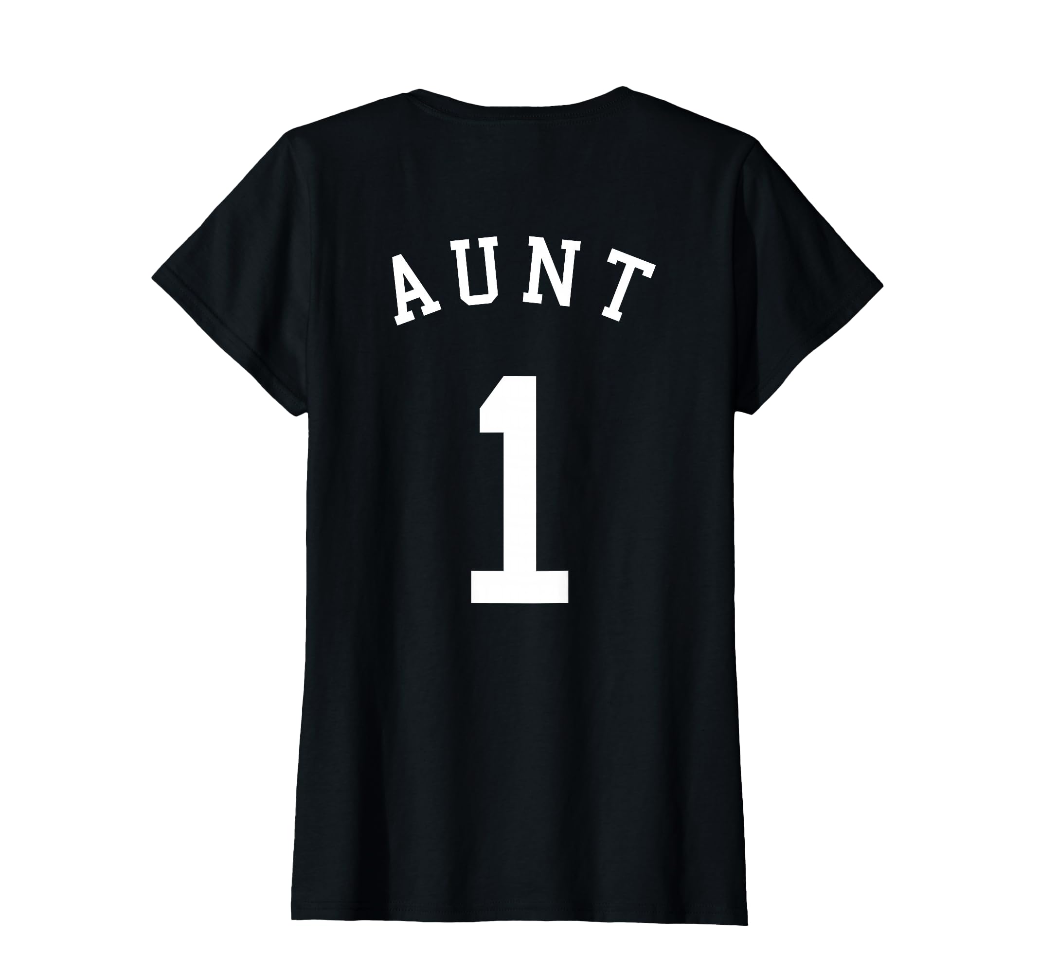 Aunt Team No 1 Basketball Hockey T-Shirt - Minimalist Print Men Women - T-Shirt, Sweatshirt, Hoodie