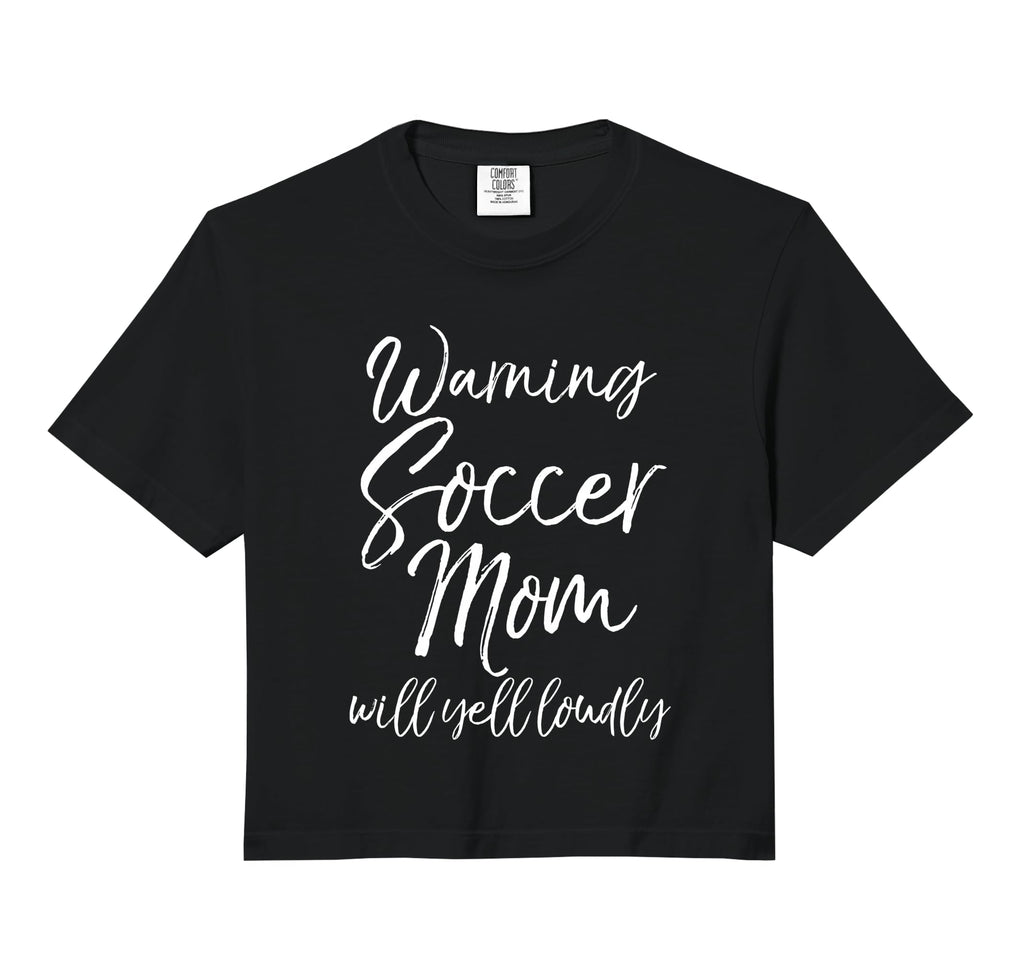 Funny Soccer Mom Gift Warning Sweatshirt - Unique Graphic for Adults - T-Shirt, Sweatshirt, Hoodie