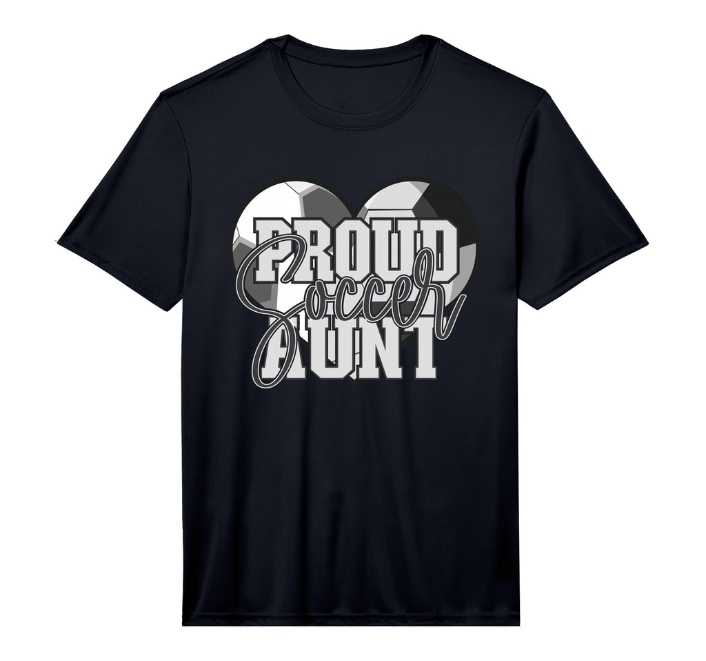 Proud Soccer Aunt Family Matching T-Shirt - Streetwear Style Men Women - T-Shirt, Sweatshirt, Hoodie