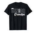 Proud Senior Grandpa 2025 Class 2025 T-Shirt - Minimalist Print Men Women - T-Shirt, Sweatshirt, Hoodie