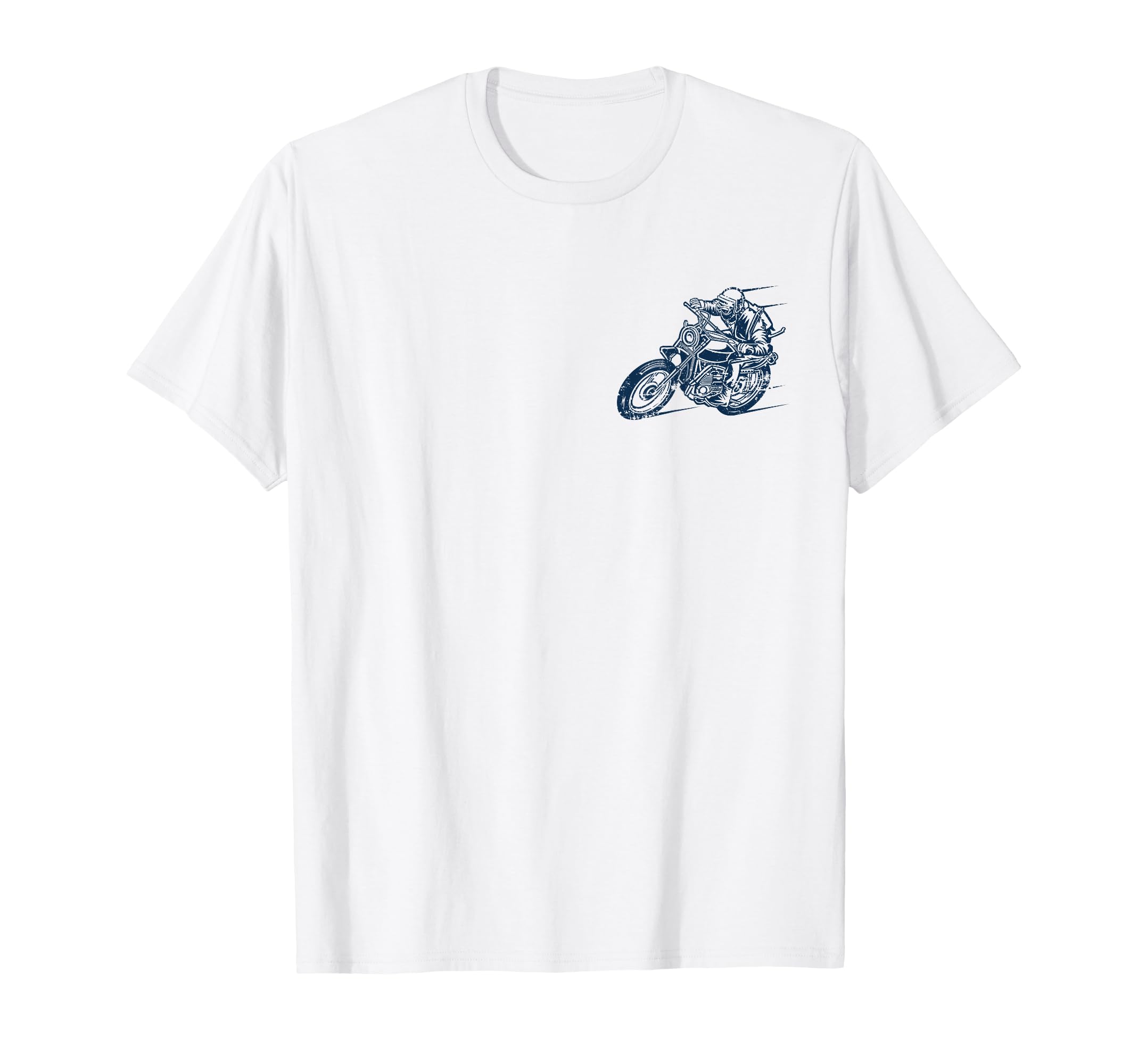 Motorcycle Racing Distressed T-Shirt - Unique Graphic Unisex - T-Shirt, Sweatshirt, Hoodie
