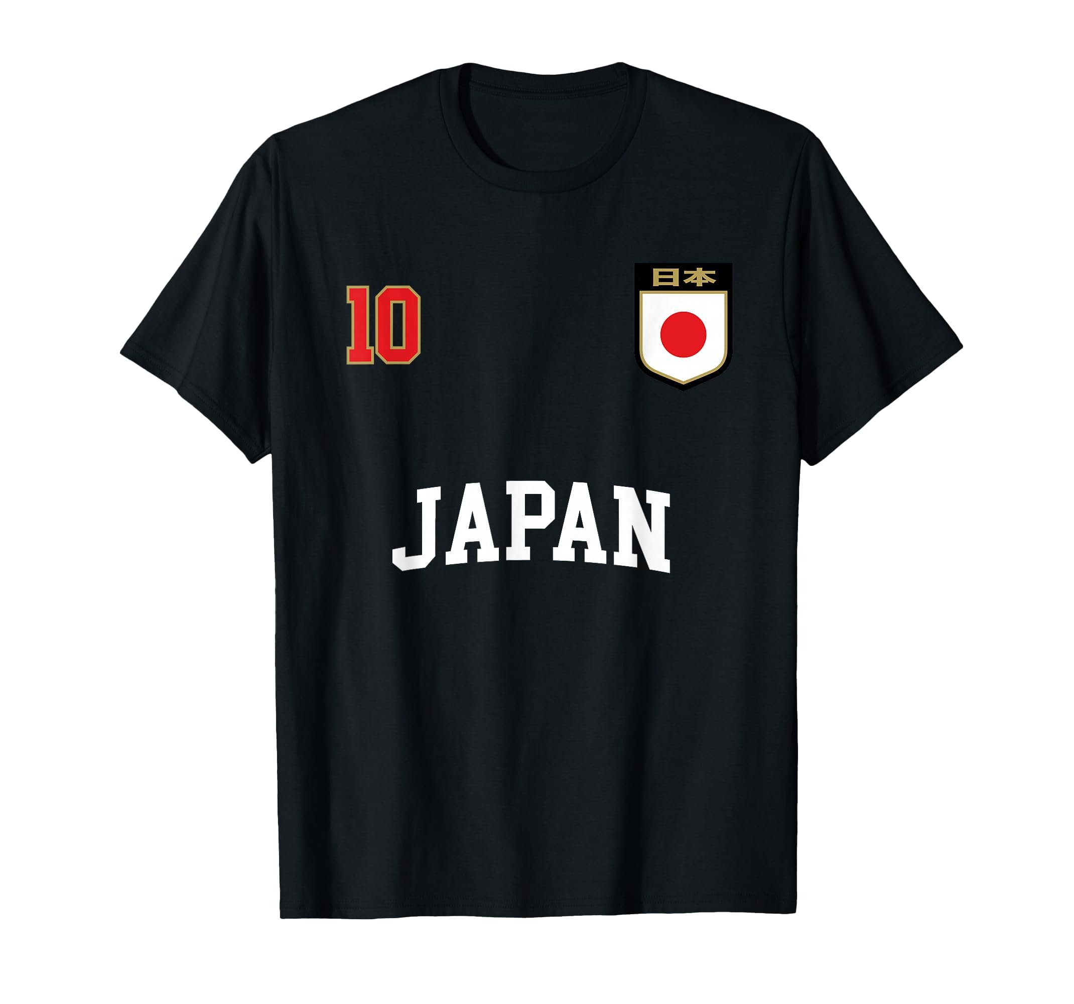 Japan Soccer Team 10 Japanese T-Shirt - Casual Everyday Wear Men Women - T-Shirt, Sweatshirt, Hoodie