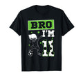 Bro Im 11Th Birthday Soccer Theme T-Shirt - Custom Art Print for Adults - T-Shirt, Sweatshirt, Hoodie