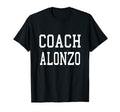 Coach Alonzo Custom Football Soccer T-Shirt - Fun Novelty Design Unisex - T-Shirt, Sweatshirt, Hoodie