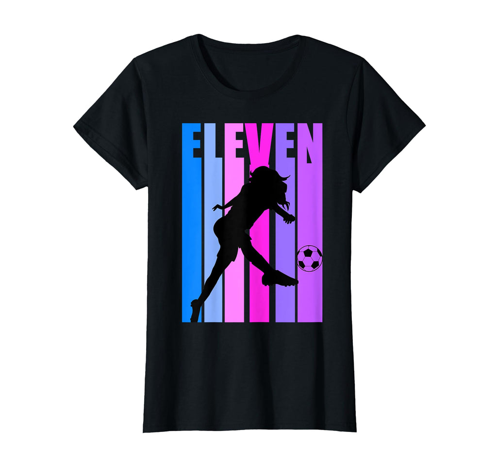 11Th Soccer Birthday Goals Score Plays T-Shirt - Graphic Print Unisex - T-Shirt, Sweatshirt, Hoodie