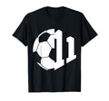 Number 11 Years Soccer 11Th Birthday T-Shirt - Streetwear Style Unisex - T-Shirt, Sweatshirt, Hoodie