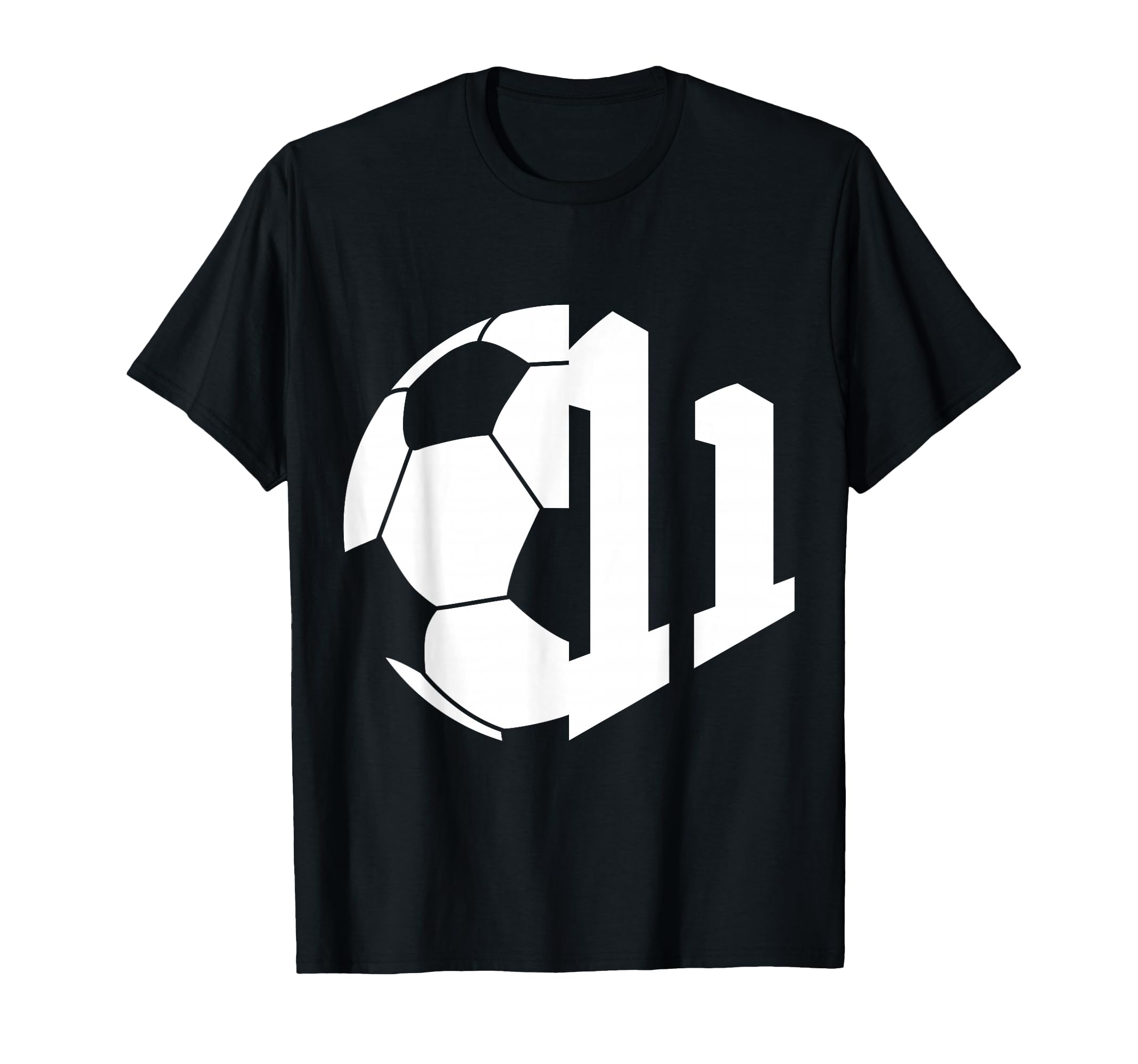 Number 11 Years Soccer 11Th Birthday T-Shirt - Streetwear Style Unisex - T-Shirt, Sweatshirt, Hoodie
