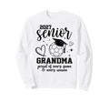 2027 Senior Soccer Grandma Proud Sweatshirt - Graphic Print Men Women - T-Shirt, Sweatshirt, Hoodie