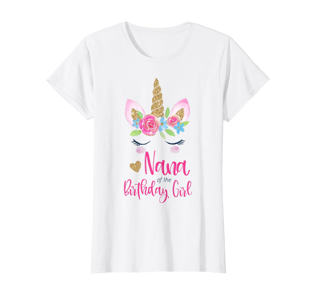 Unicorn Nana Birthday Matching Party T-Shirt - Streetwear Style Unisex - T-Shirt, Sweatshirt, Hoodie