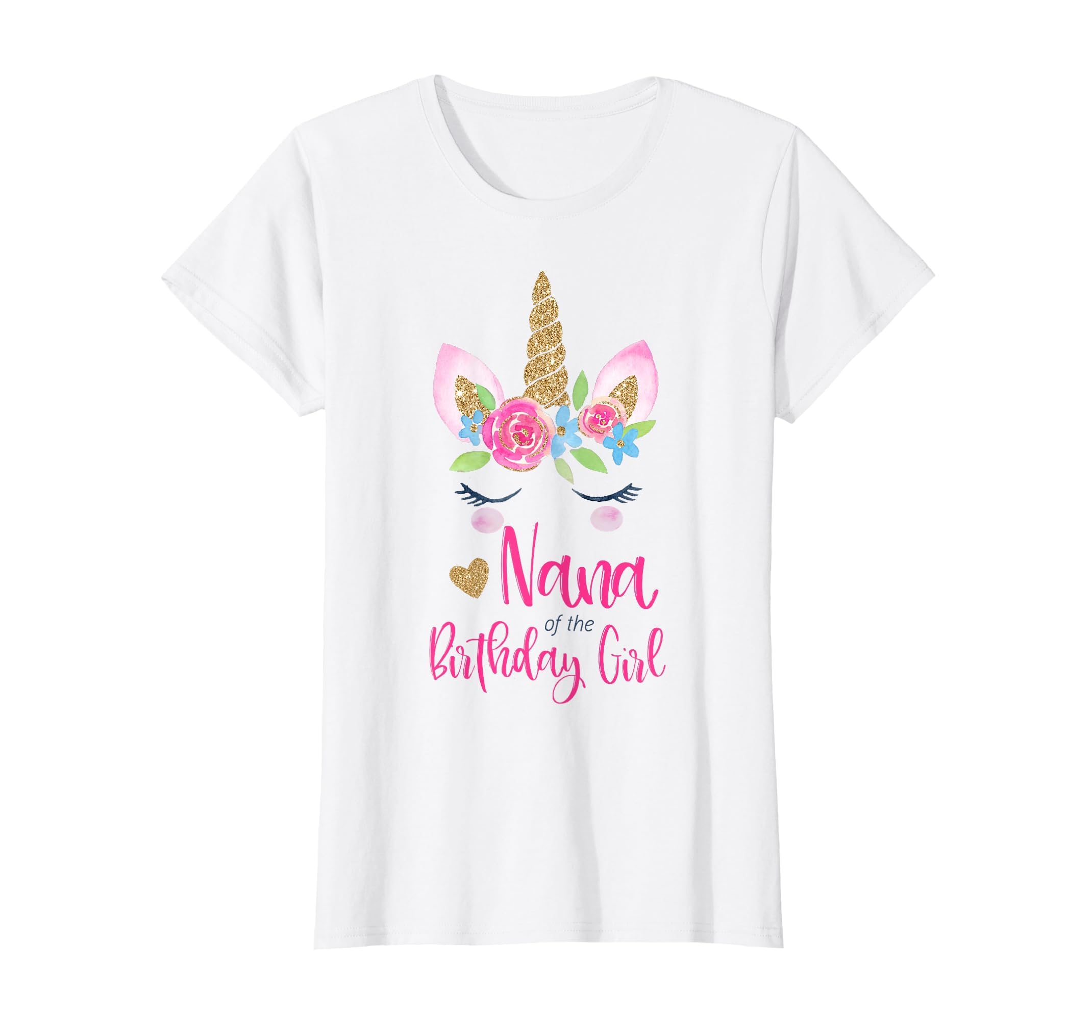 Unicorn Nana Birthday Matching Party T-Shirt - Streetwear Style Unisex - T-Shirt, Sweatshirt, Hoodie