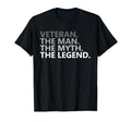 Myth Legend Veteran Dad Army Proud T-Shirt - Streetwear Style Unisex - T-Shirt, Sweatshirt, Hoodie