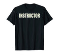 Instructor Awesome Teacher Staff Dad Joke T-Shirt - Unique Graphic Unisex - T-Shirt, Sweatshirt, Hoodie
