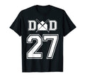 Number 27 Players Biggest Fan T-Shirt - Fun Novelty Design for Adults - T-Shirt, Sweatshirt, Hoodie