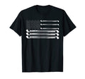Usa Flag Golf Club Ball Patriotic Golfer T-Shirt - Custom Art Print Unisex - T-Shirt, Sweatshirt, Hoodie