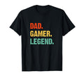 Dad Gamer Legend Fathers Day Gaming Dad T-Shirt - Streetwear Style Unisex - T-Shirt, Sweatshirt, Hoodie