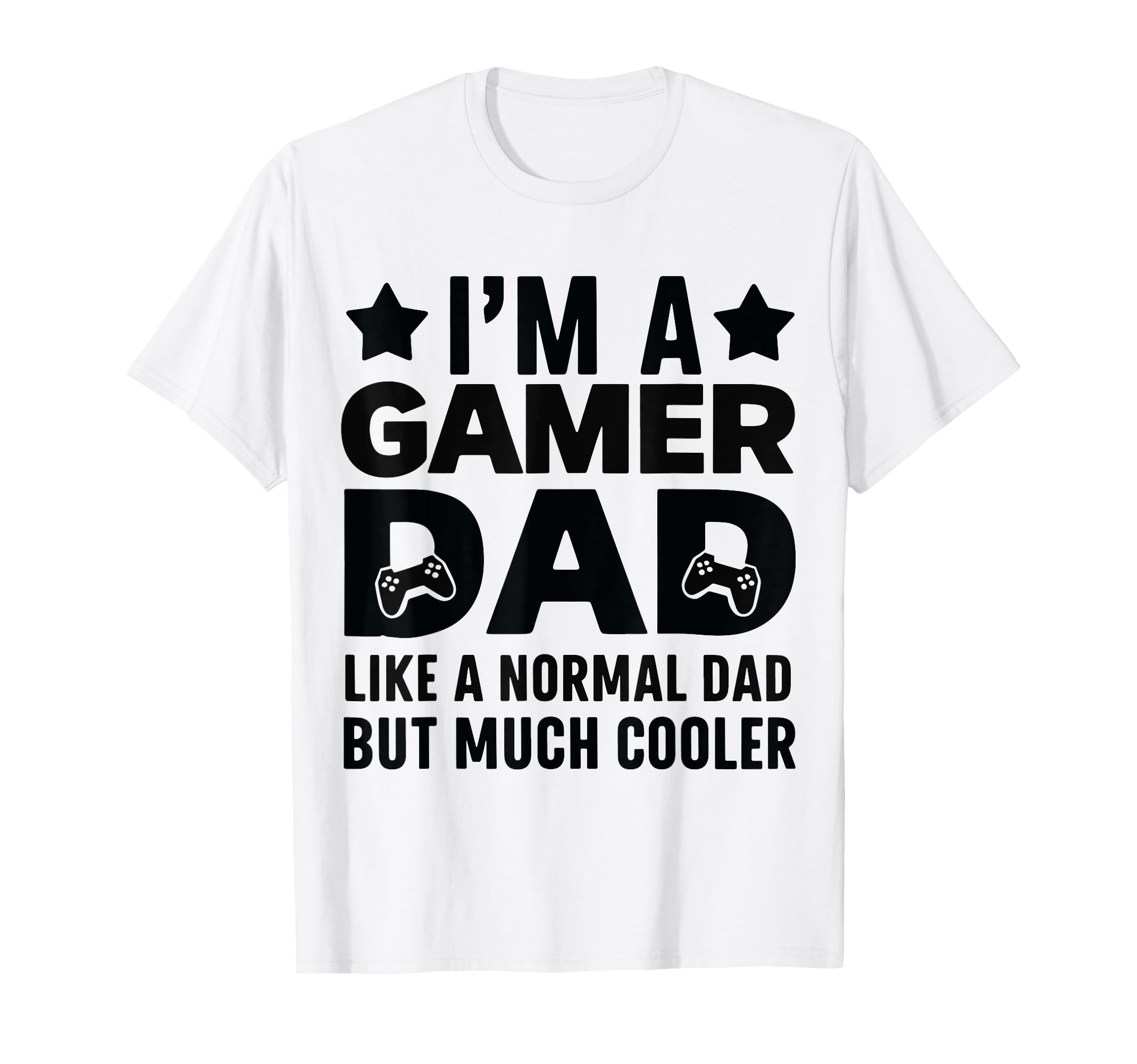 Gaming Daddy Funny Gamer Dad T-Shirt - Minimalist Print Men Women - T-Shirt, Sweatshirt, Hoodie
