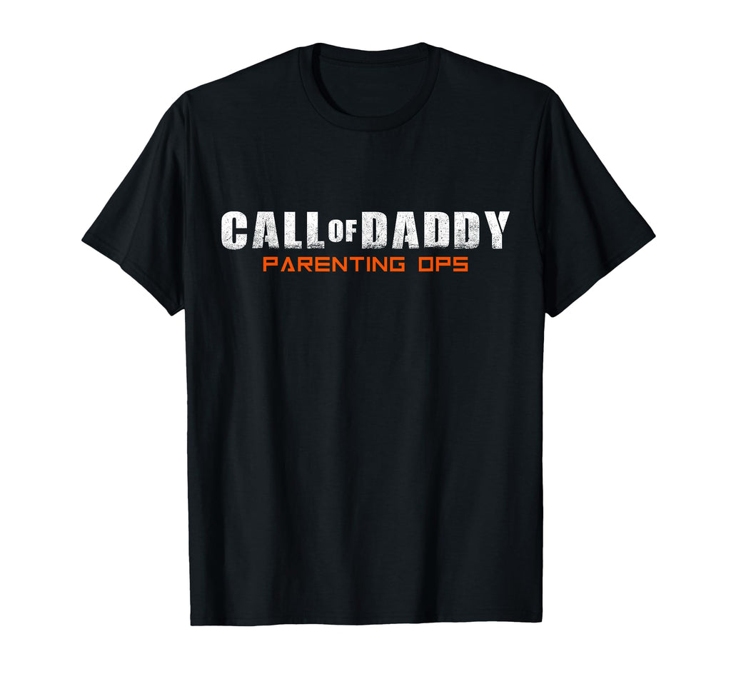 Call Daddy Parenting Ops Orange T-Shirt - Aesthetic Graphic Men Women - T-Shirt, Sweatshirt, Hoodie