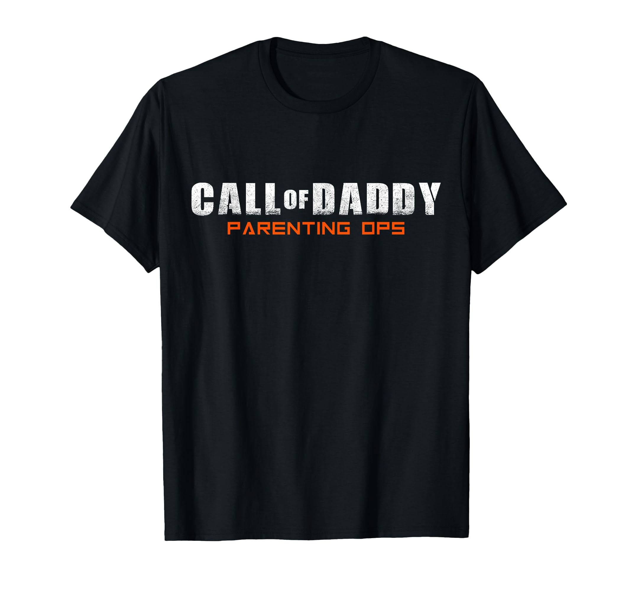Call Daddy Parenting Ops Orange T-Shirt - Aesthetic Graphic Men Women - T-Shirt, Sweatshirt, Hoodie