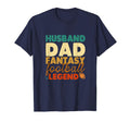 Mens Husband Dad Fantasy Football Legend T-Shirt - Graphic Print Unisex - T-Shirt, Sweatshirt, Hoodie