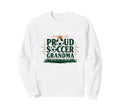 Proud Soccer Grandma Crown Sports Sweatshirt - Trendy Graphic Men Women - T-Shirt, Sweatshirt, Hoodie
